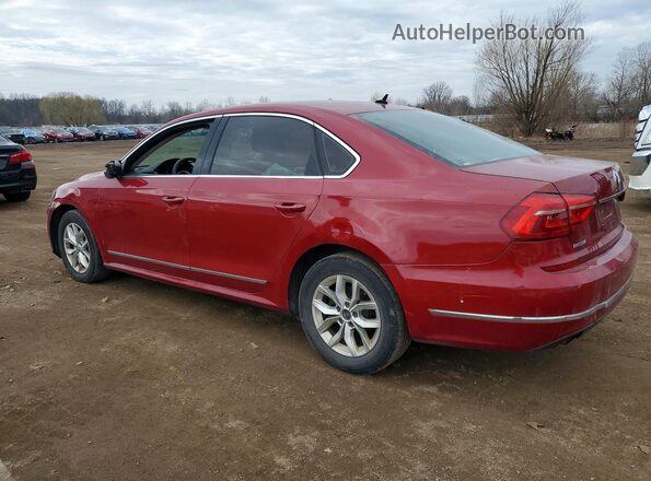 1VWAT7A39GC032982 2016 VOLKSWAGEN PASSAT Maroon Rear left