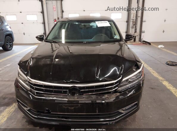 1VWAT7A39GC053069 2016 VOLKSWAGEN PASSAT Black ხელსაწყოთა პანელის ხედი