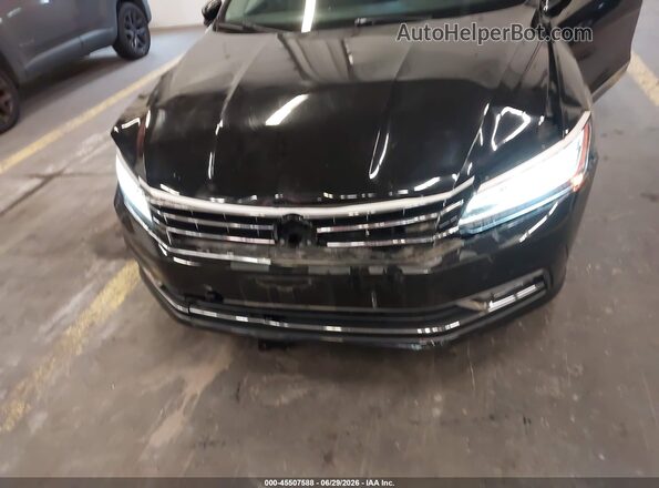 1VWAT7A39GC053069 2016 VOLKSWAGEN PASSAT Black წინა ხედი