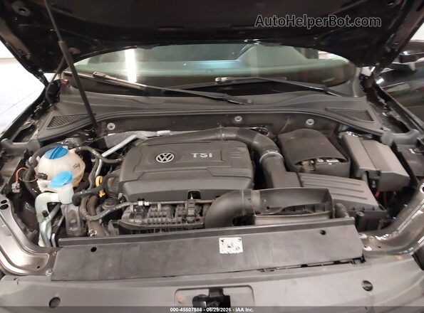 1VWAT7A39GC053069 2016 VOLKSWAGEN PASSAT Black უკანა ხედი