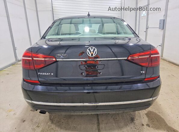 1VWAT7A39HC083075 2017 VOLKSWAGEN PASSAT Black 