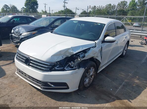 1VWAT7A3XGC033865 2016 VOLKSWAGEN PASSAT White Vista tres cuartos delantera izquierda