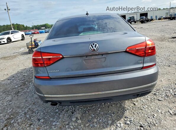 1VWAT7A3XGC037592 2016 VOLKSWAGEN PASSAT Gray Вид ззаду