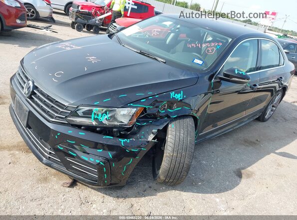 1VWAT7A3XGC045997 2016 VOLKSWAGEN PASSAT Black Przód lewy
