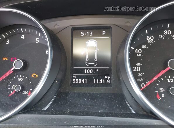 1VWAT7A3XGC045997 2016 VOLKSWAGEN PASSAT Black Widok tylnych siedzeń