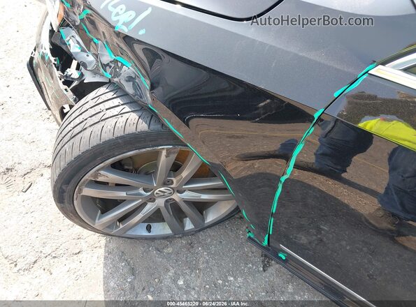 1VWAT7A3XGC045997 2016 VOLKSWAGEN PASSAT Black Widok z przodu