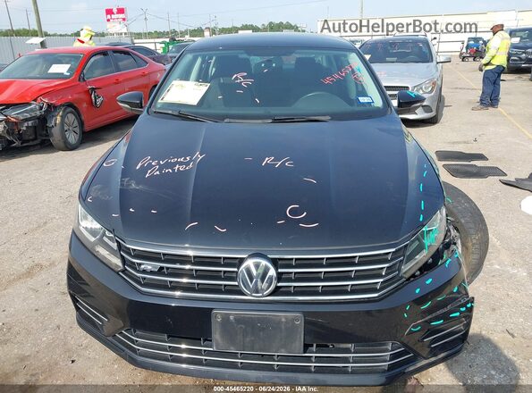 1VWAT7A3XGC045997 2016 VOLKSWAGEN PASSAT Black Widok zestawu wskaźników