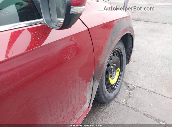 1VWBA7A30JC019152 2018 VOLKSWAGEN PASSAT Red Widok zestawu wskaźników