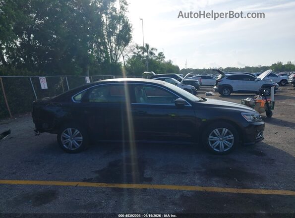 1VWBA7A30JC025484 2018 VOLKSWAGEN PASSAT Black Սալոնի 360 աստիճան տեսք