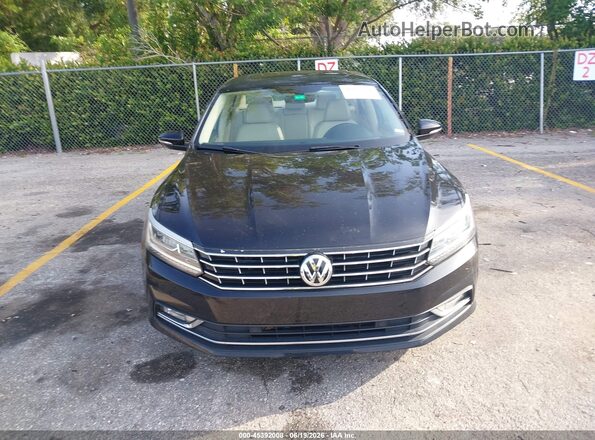 1VWBA7A30JC025484 2018 VOLKSWAGEN PASSAT Black Սալոնի հետևի տեսք