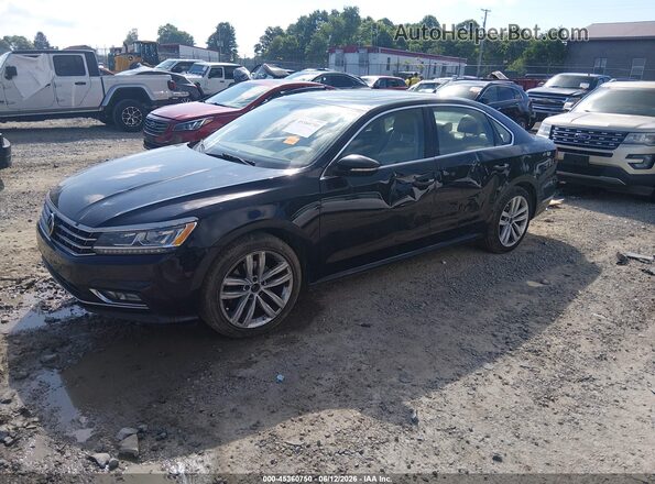 1VWBA7A31JC020195 2018 VOLKSWAGEN PASSAT Black წინა მარცხენა ხედი სამი მეოთხედიდან
