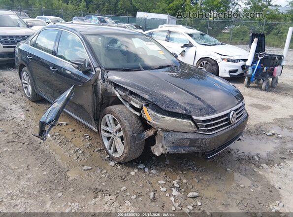 1VWBA7A31JC020195 2018 VOLKSWAGEN PASSAT Black წინა ხედი