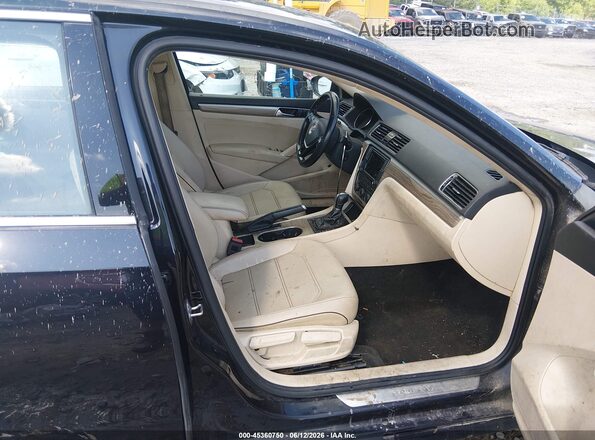 1VWBA7A31JC020195 2018 VOLKSWAGEN PASSAT Black წინა სალონის ხედი