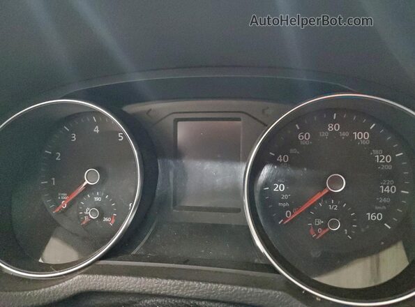 1VWBA7A31JC021878 2018 VOLKSWAGEN PASSAT Gray Вид щитка приладів