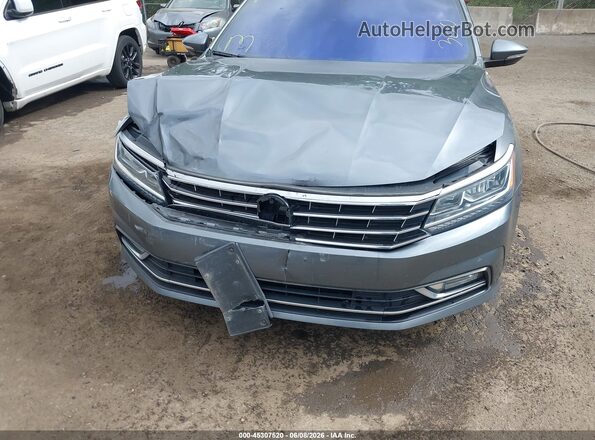 1VWBA7A31JC023775 2018 VOLKSWAGEN PASSAT Gray Դիմացի տեսք