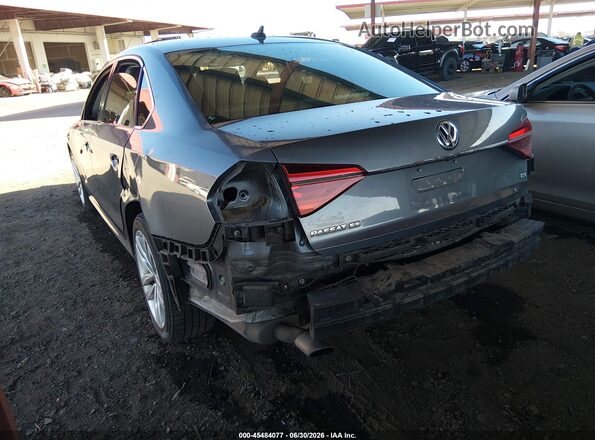 1VWBA7A31JC024148 2018 VOLKSWAGEN PASSAT Серый Задняя левая четверть