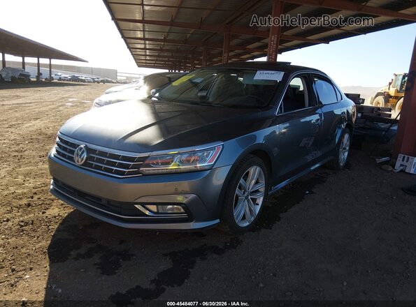 1VWBA7A31JC024148 2018 VOLKSWAGEN PASSAT Серый Передняя левая четверть