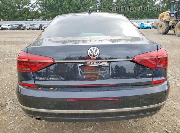 1VWBA7A35JC029157 2018 VOLKSWAGEN PASSAT Черный Вид сзади