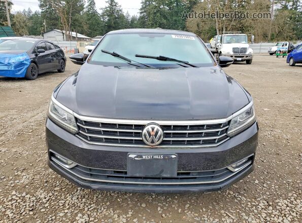 1VWBA7A35JC029157 2018 VOLKSWAGEN PASSAT Черный Вид спереди
