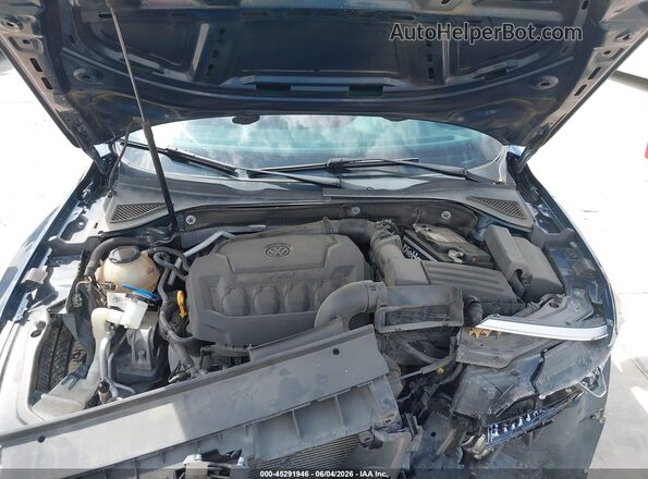 1VWBA7A36JC001156 2018 VOLKSWAGEN PASSAT Синий Вид сзади