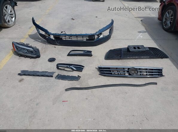 1VWBA7A36JC001156 2018 VOLKSWAGEN PASSAT Синий Вид панели приборов