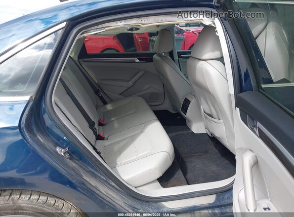 1VWBA7A36JC001156 2018 VOLKSWAGEN PASSAT Синий Вид наклейки с VIN-кодом