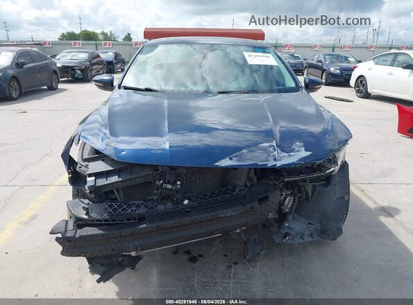 1VWBA7A36JC001156 2018 VOLKSWAGEN PASSAT Синий Вид щитка приборов
