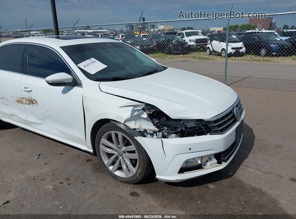 1VWBA7A36JC007894 2018 VOLKSWAGEN PASSAT White Vista frontal