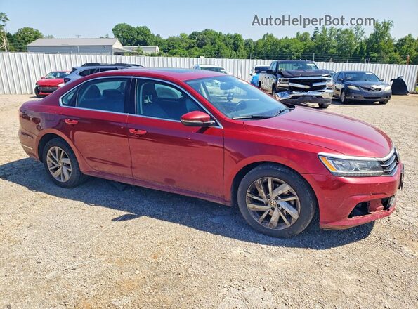 1VWBA7A36JC032603 2018 VOLKSWAGEN PASSAT Red Delantero derecho