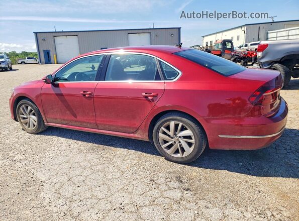 1VWBA7A36JC032603 2018 VOLKSWAGEN PASSAT Red Trasero izquierdo