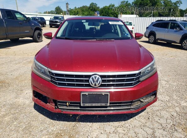 1VWBA7A36JC032603 2018 VOLKSWAGEN PASSAT Red Vista frontal