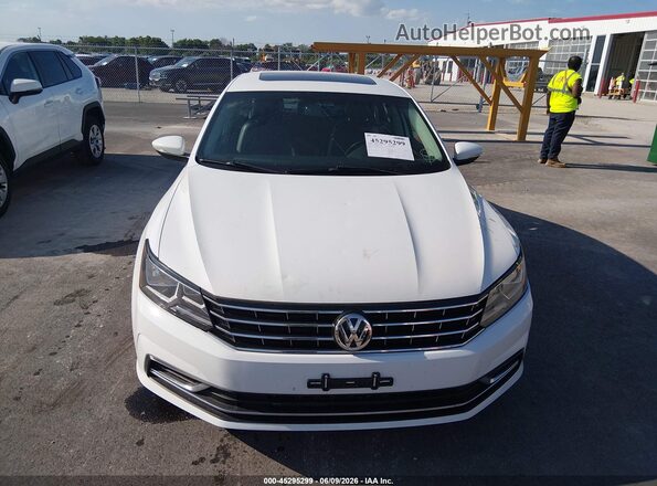 1VWBA7A36JC038174 2018 VOLKSWAGEN PASSAT White Սարքավորումների վահանակի տեսք
