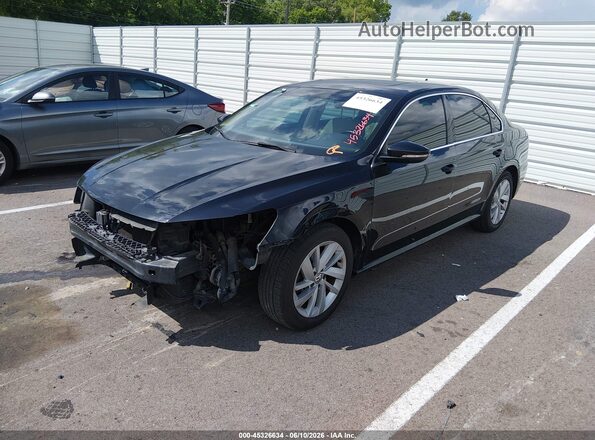 1VWBA7A3XJC024309 2018 VOLKSWAGEN PASSAT Black Front left