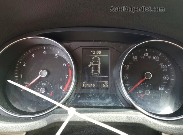 1VWBA7A3XJC051039 2018 VOLKSWAGEN PASSAT Черный Вид щитка приборов