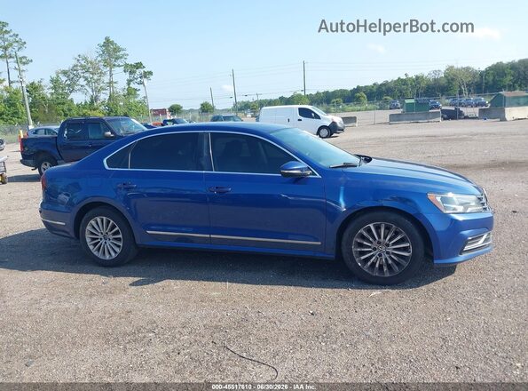 1VWBS7A33GC036369 2016 VOLKSWAGEN PASSAT Blue Widok wnętrza z tyłu