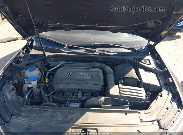 1VWBS7A35GC033781 2016 VOLKSWAGEN PASSAT Black Widok z tyłu