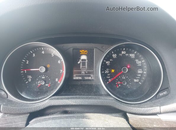 1VWBS7A35GC052461 2016 VOLKSWAGEN PASSAT Black Вид задніх сидінь