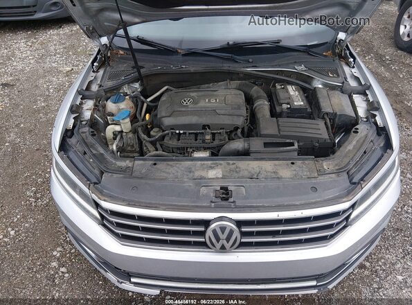 1VWBS7A37GC038299 2016 VOLKSWAGEN PASSAT Серебряный Вид сзади