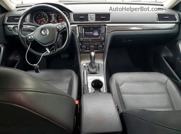 1VWBT7A31HC079655 2017 VOLKSWAGEN PASSAT Gray Առջևի վահանակի տեսք