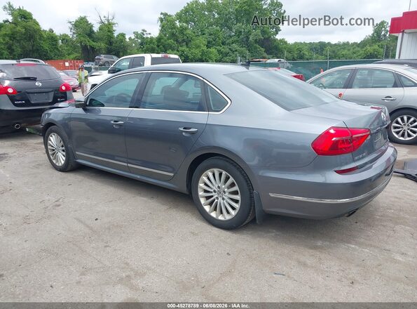 1VWBT7A35GC016802 2016 VOLKSWAGEN PASSAT Gray Rear left