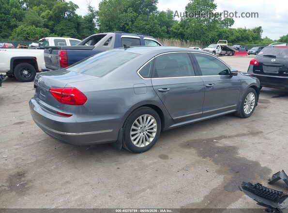 1VWBT7A35GC016802 2016 VOLKSWAGEN PASSAT Gray Rear right