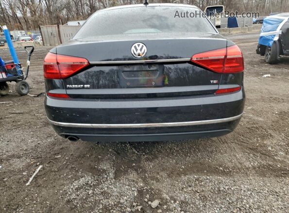 1VWBT7A35GC034233 2016 VOLKSWAGEN PASSAT Black Вид ззаду