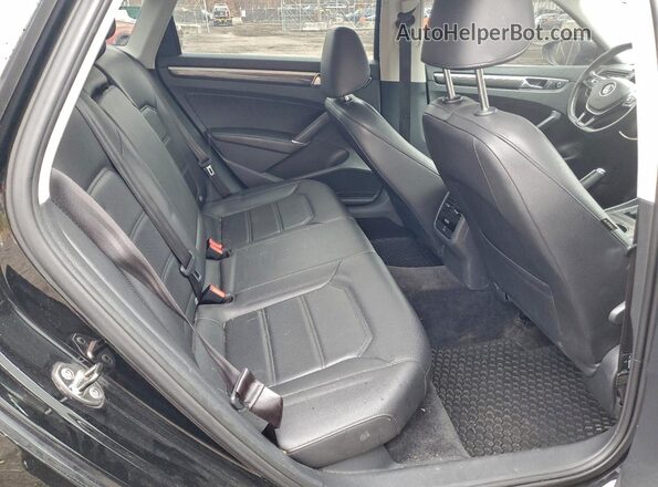 1VWBT7A35GC034233 2016 VOLKSWAGEN PASSAT Black Вид задніх сидінь