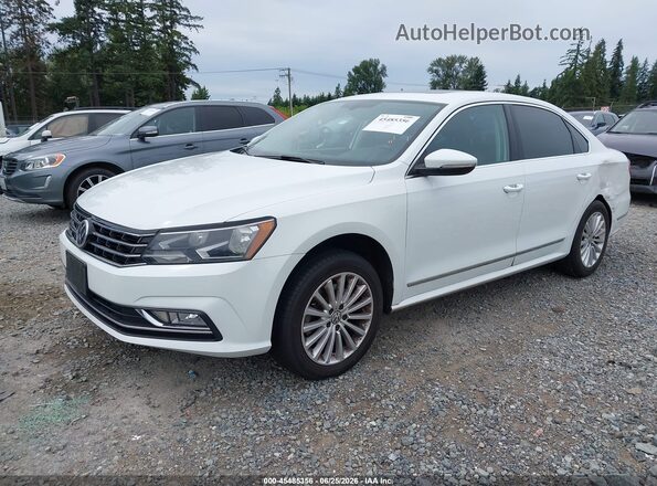 1VWBT7A36GC034760 2016 VOLKSWAGEN PASSAT White Առջևի ձախ երեք քառորդ տեսարան
