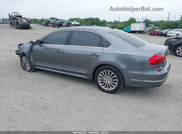 1VWBT7A37GC004554 2016 VOLKSWAGEN PASSAT Gray Задня ліва чверть