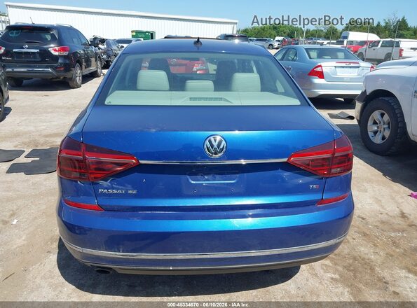 1VWBT7A39HC080083 2017 VOLKSWAGEN PASSAT Blue 