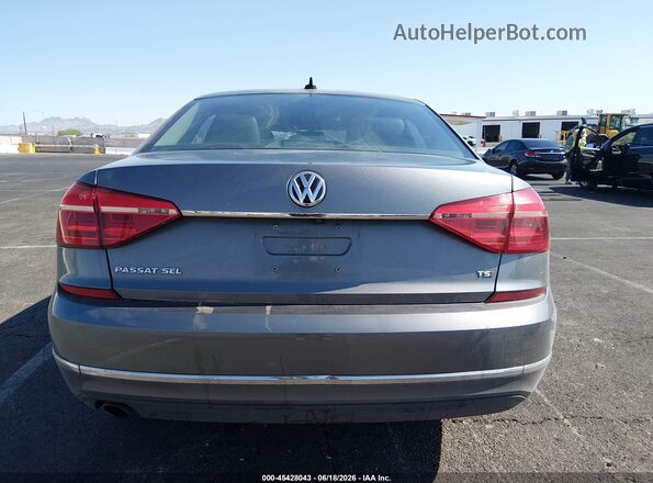 1VWCT7A37GC007734 2016 VOLKSWAGEN PASSAT Серый 
