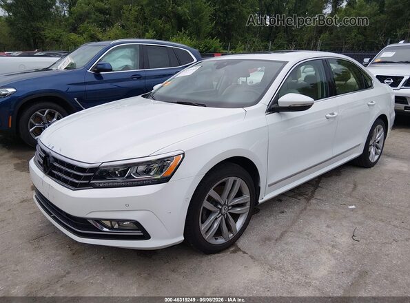 1VWCT7A37HC070592 2017 VOLKSWAGEN PASSAT White Vista tres cuartos delantera izquierda