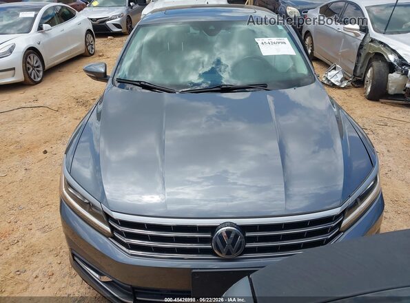 1VWCT7A39HC080637 2017 VOLKSWAGEN PASSAT Gray ხელსაწყოთა პანელის ხედი