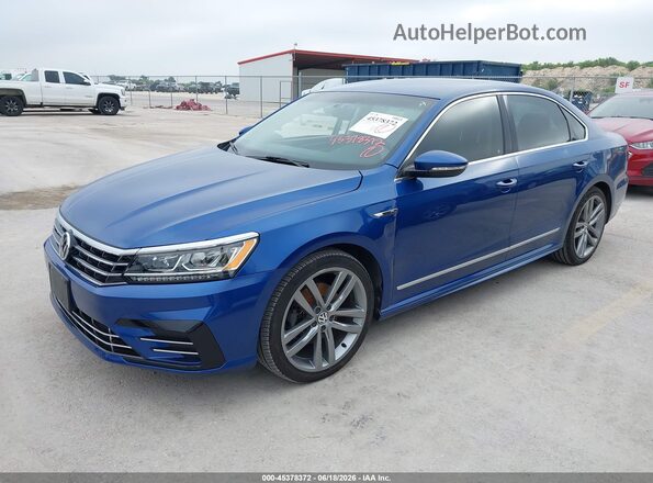 1VWDT7A30HC002459 2017 VOLKSWAGEN PASSAT Blue Przód lewy